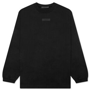 Fear of God EssentialsEssentials L/S Tee - Jet Black